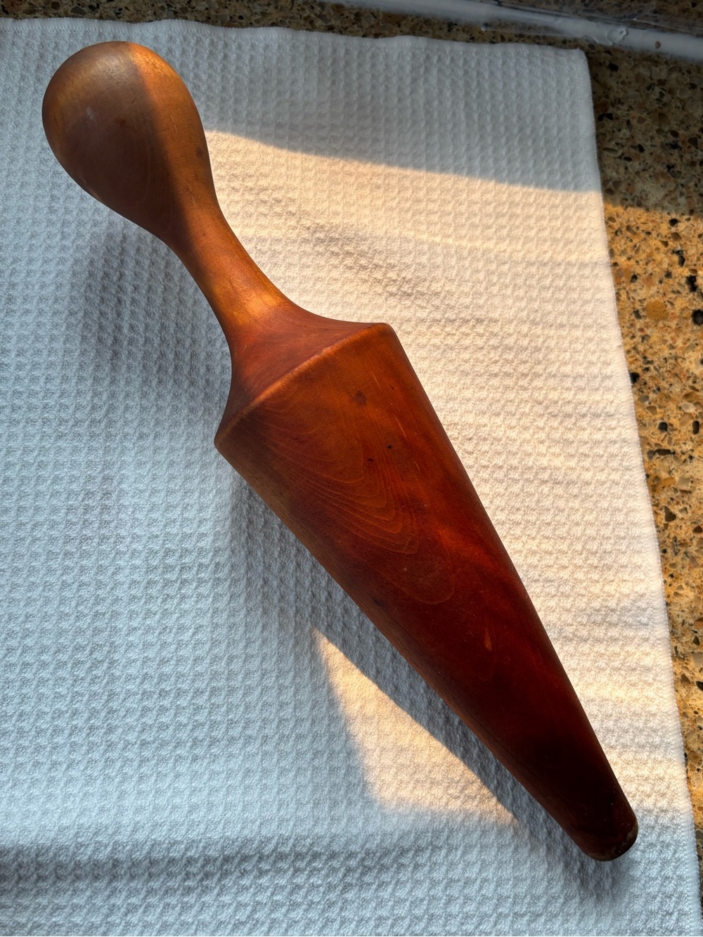 Vintage wooden pestle
